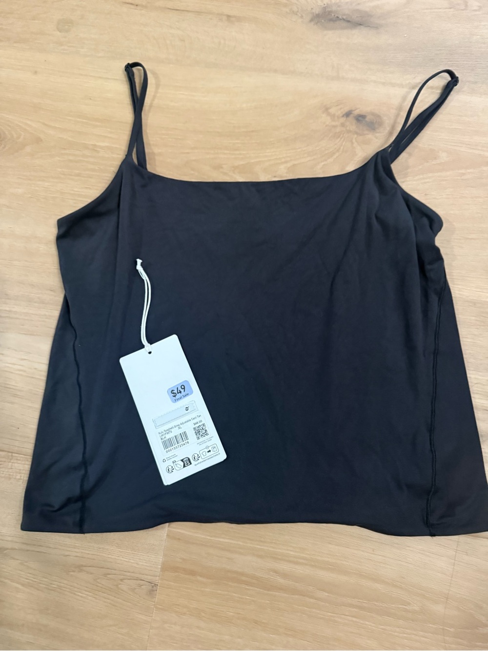 Lululemon Nulu spaghetti strap adjustable Cami tank